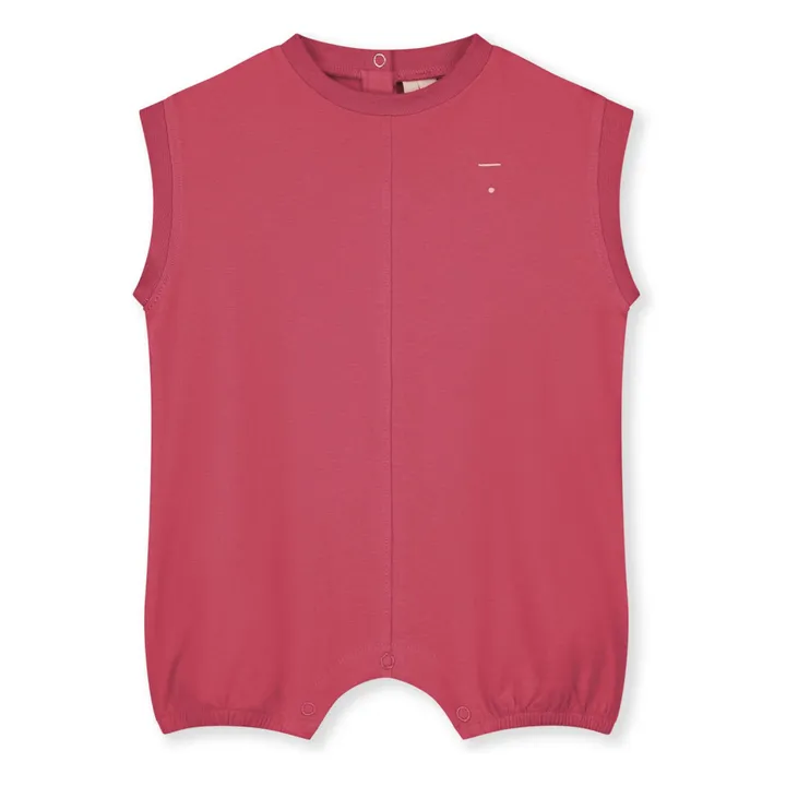 Combishort Coton Bio | Rose fuschia- Image produit n°0