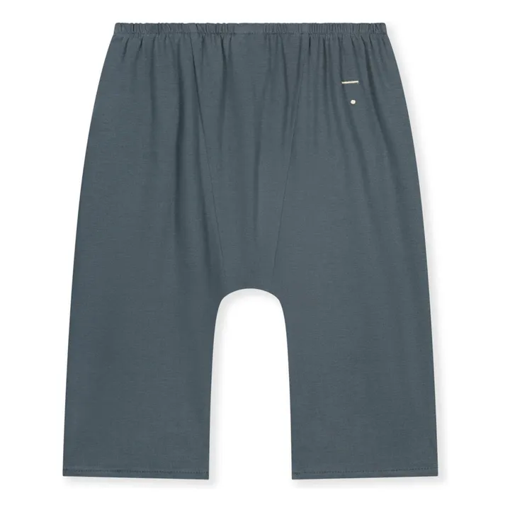 Pantalones de algodón ecológico | Azul Gris- Imagen del producto n°1