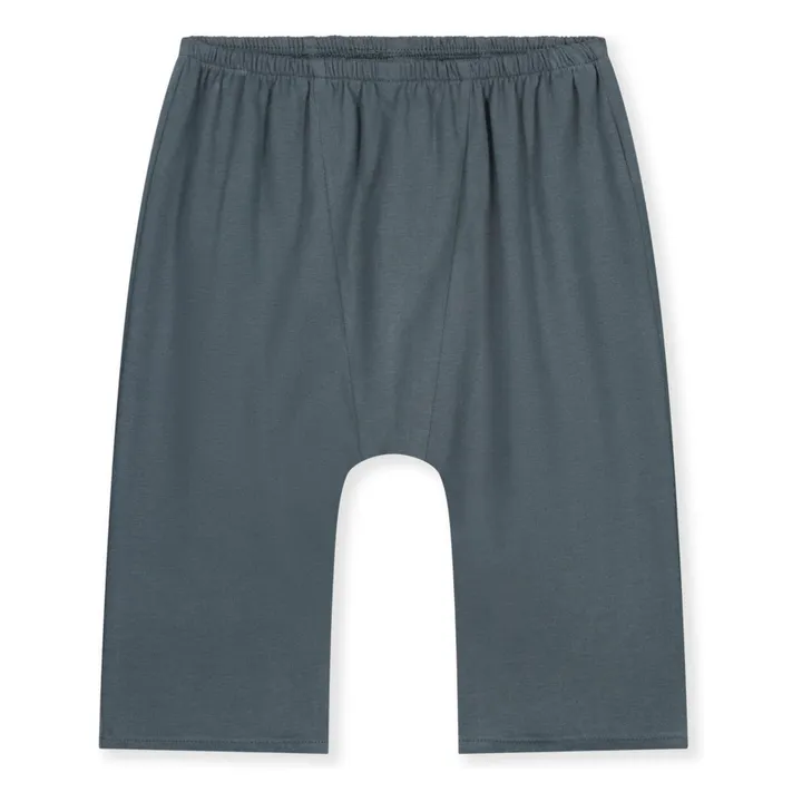 Pantalones de algodón ecológico | Azul Gris- Imagen del producto n°0
