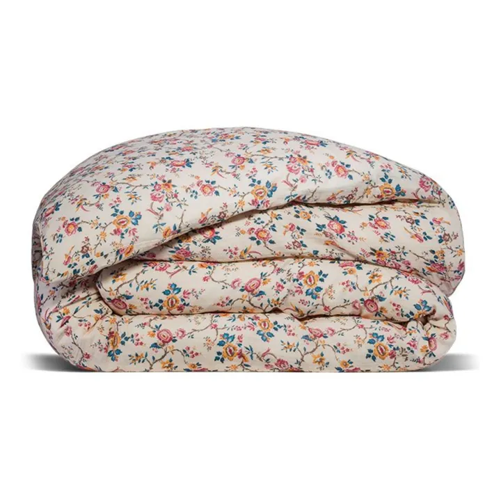 Housse de couette Noemie en coton bio | Crème- Image produit n°0