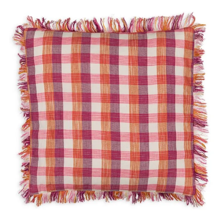 Housse de coussin Jimy | Rose- Image produit n°0