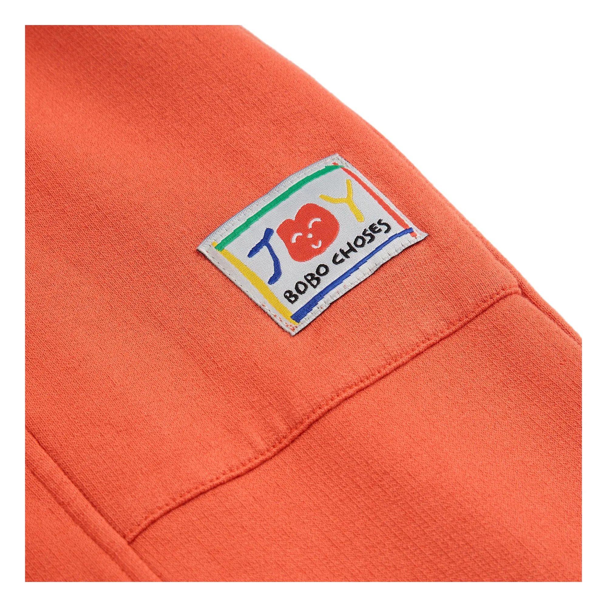 Organic cotton joggers | Red- Product image n°4