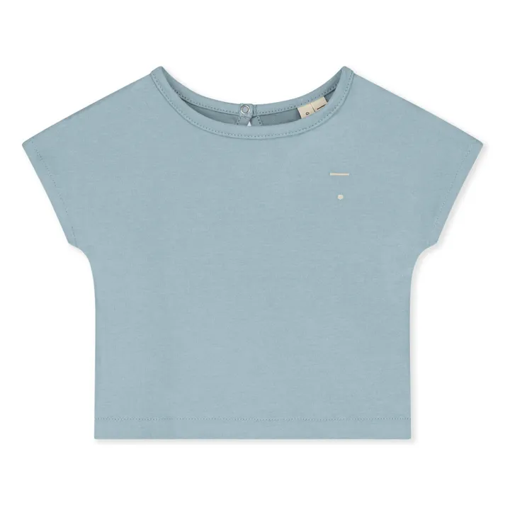 Camiseta Algodón Ecológico | Azul Cielo- Imagen del producto n°0