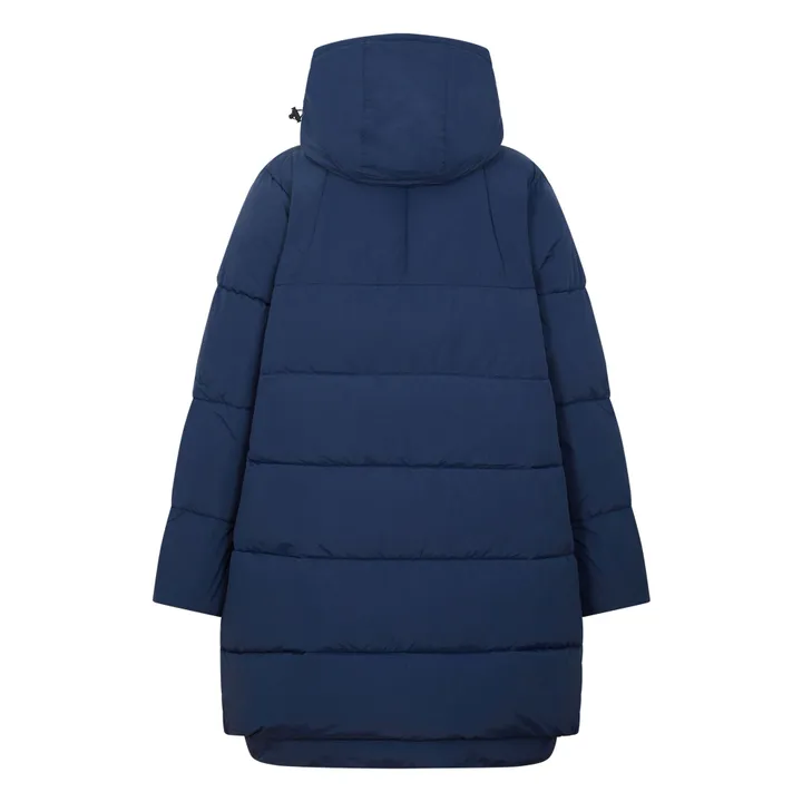 Doudoune Capuche Fargo Fibres Recyclées | Bleu marine- Image produit n°1