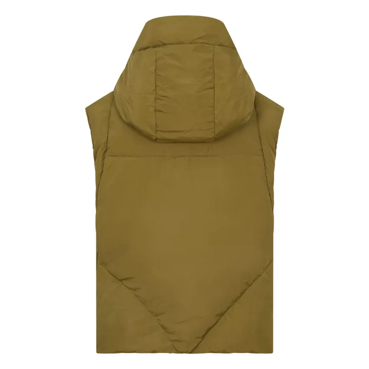 Doudoune Sans Manches Andora Fibres Recyclées | Vert kaki- Image produit n°1