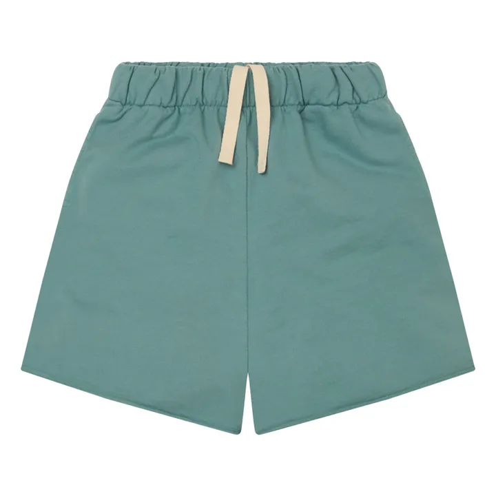 Short Cordon Coton Bio | Vert canard- Image produit n°0