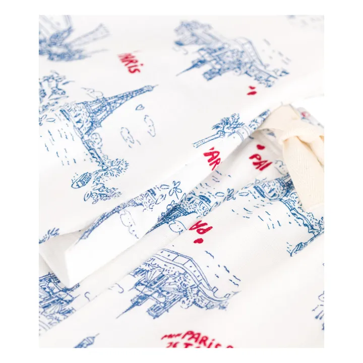 Pyjashort Broken Coton Bio | Ecru- Image produit n°6