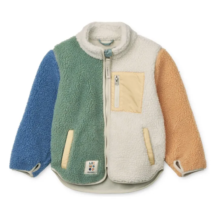 Chaqueta polar de fibra reciclada Nolan | Verde Menta- Imagen del producto n°0
