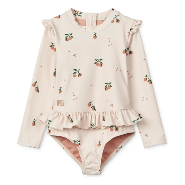Traje de baño Sille Pêche | Rosa empolvado- Imagen del producto n°0