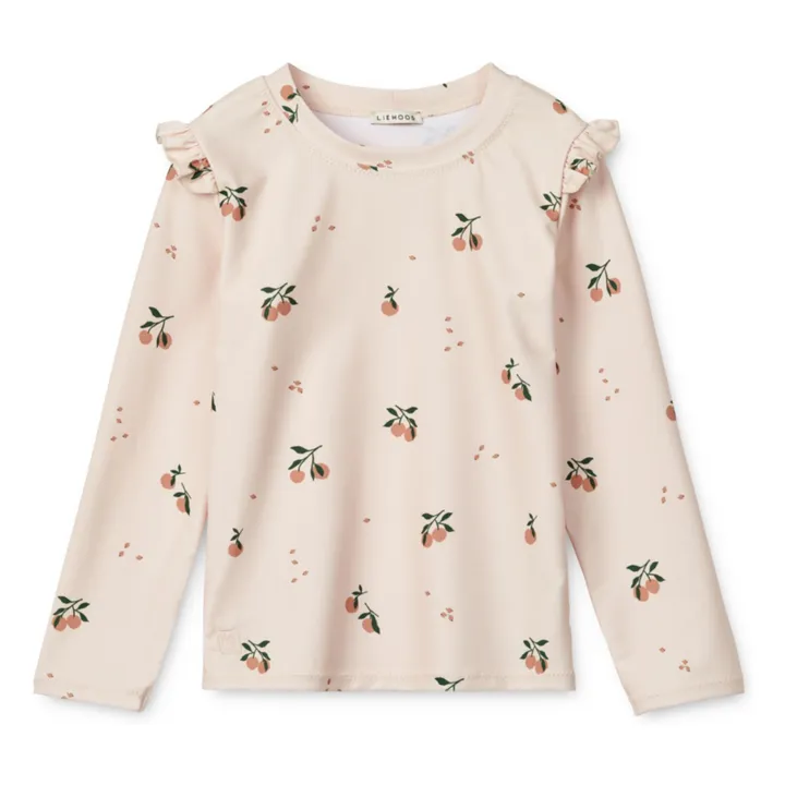T-Shirt Anti-UV Tenley Pêche Fibres Recyclées | Rose poudré- Image produit n°0