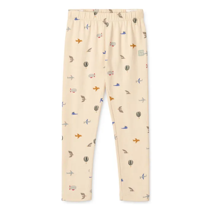 Legging Marie Aviator Coton Bio | Crème- Image produit n°0