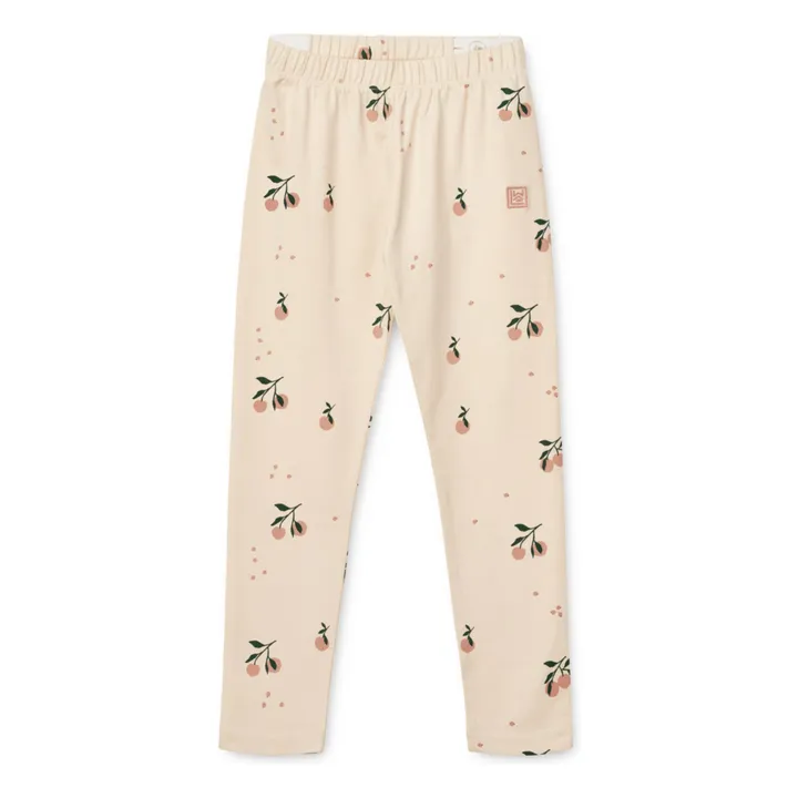 Legging Marie Pêche Coton Bio | Rose poudré- Image produit n°0