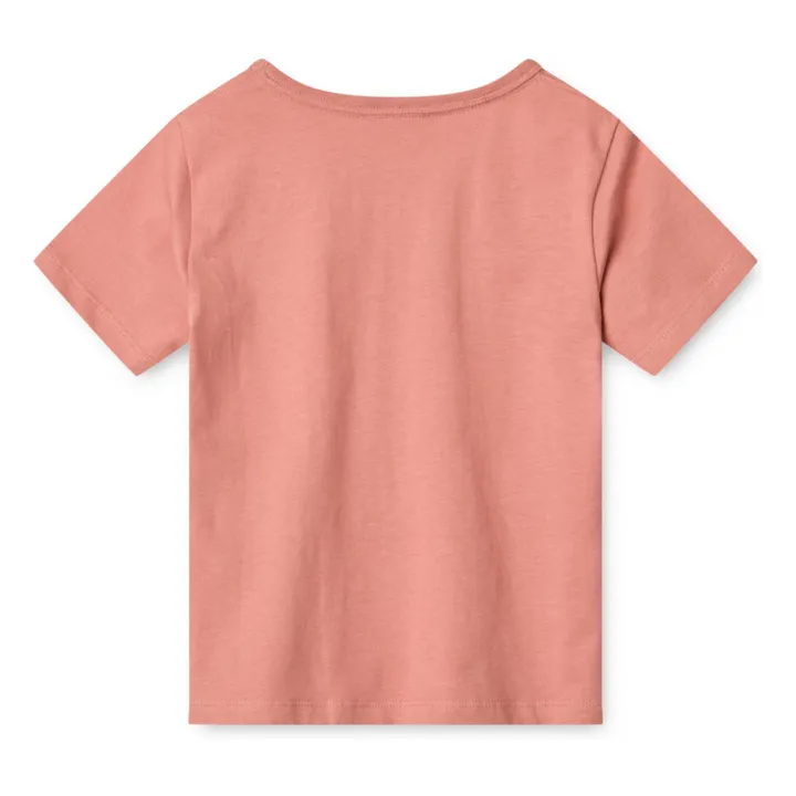 T-Shirt Apia Cerise Coton Bio | Rose- Image produit n°2