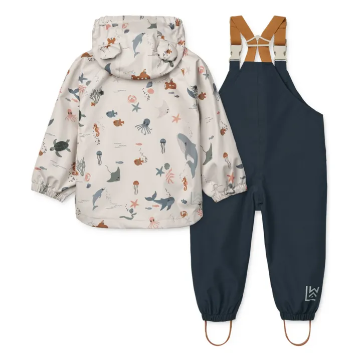Manu Rain Set Fibras recicladas | Arena- Imagen del producto n°3