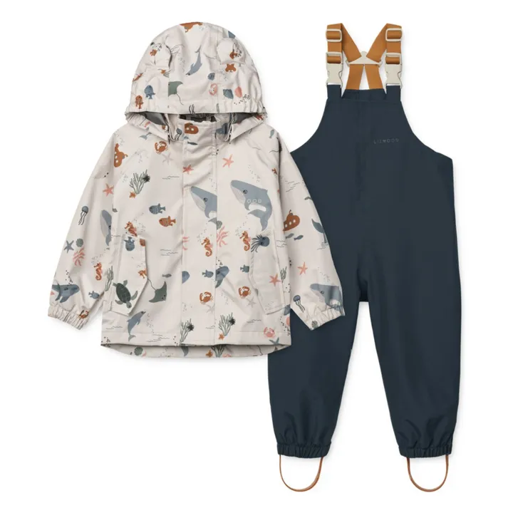 Manu Rain Set Fibras recicladas | Arena- Imagen del producto n°0