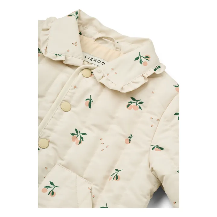 Veste Bea Pêche Fibres Recyclées | Ecru- Image produit n°2