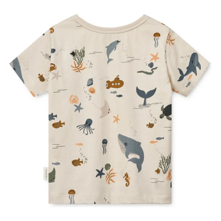 T-Shirt Apia Coton Bio | Ecru- Image produit n°3