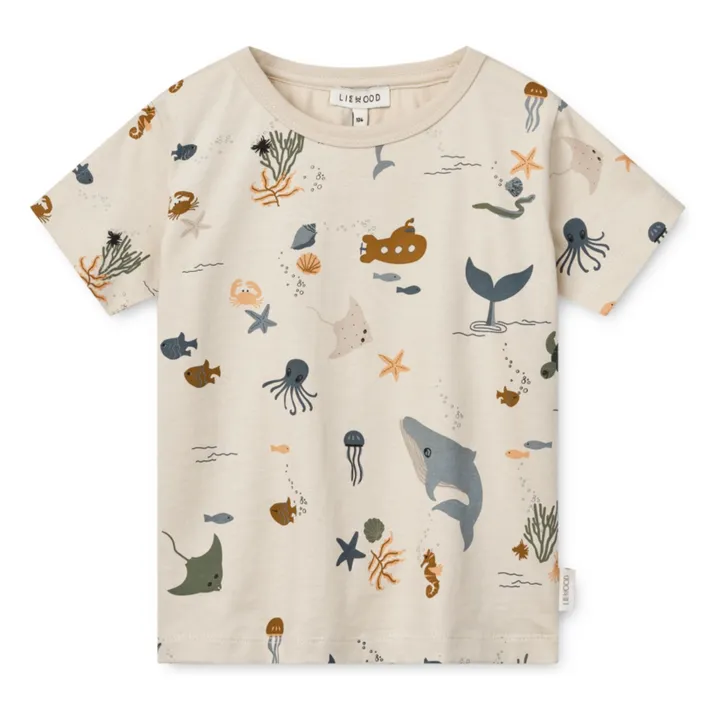 T-Shirt Apia Coton Bio | Ecru- Image produit n°0