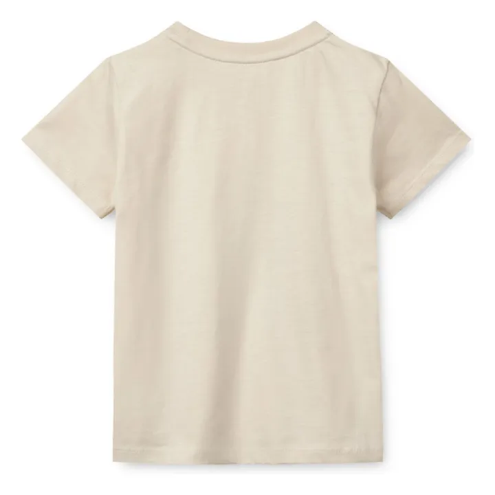 T-Shirt Apia Dinosaure Coton Bio | Crème- Image produit n°2