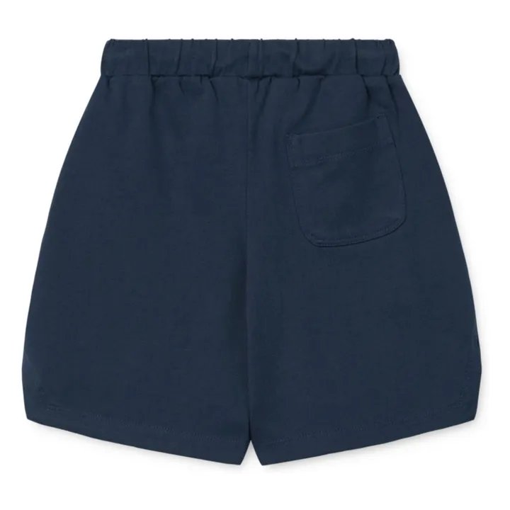 Rhett Organic fleece shorts | Navy blue- Product image n°3