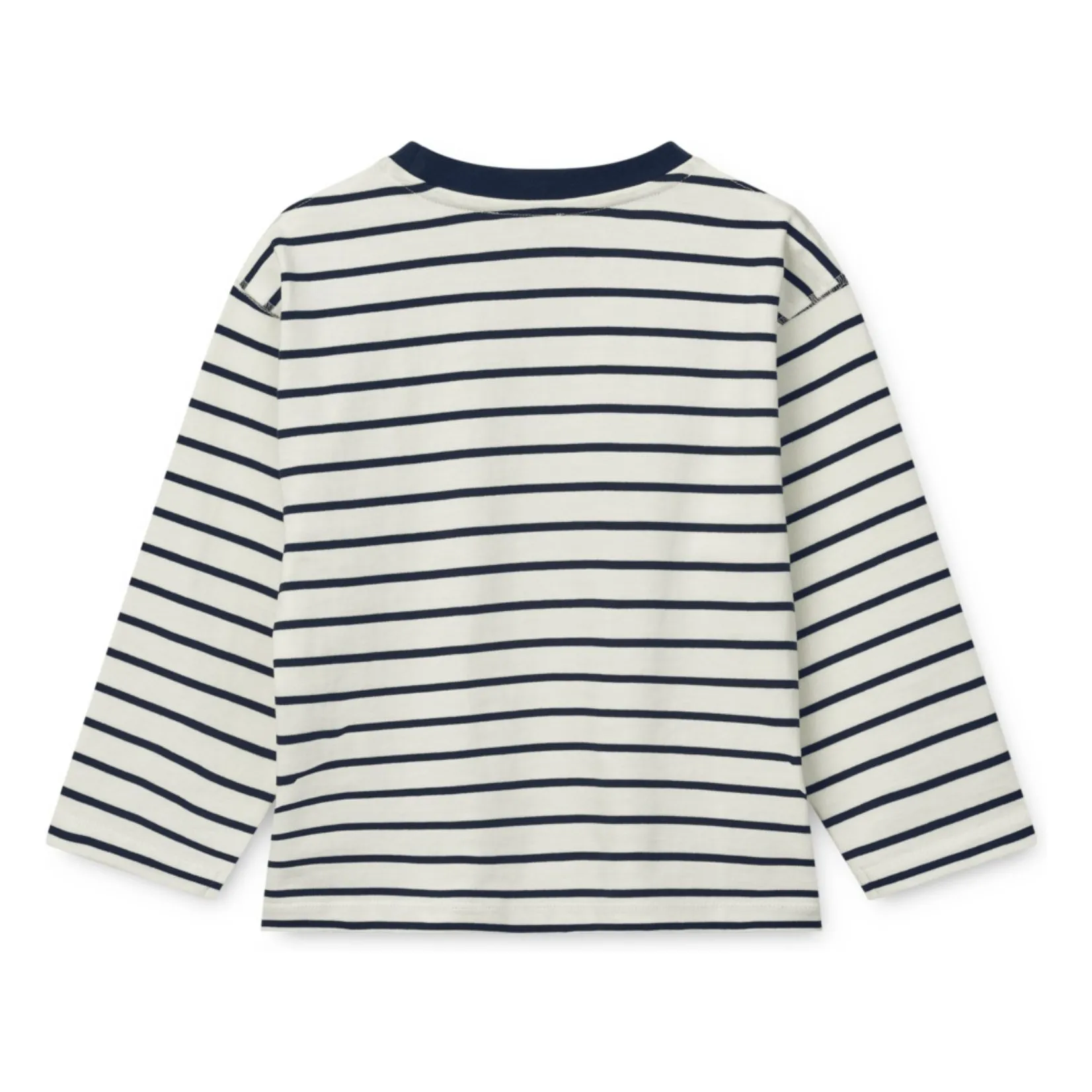 T-Shirt Tyler Coton Bio | Bleu marine- Image produit n°4