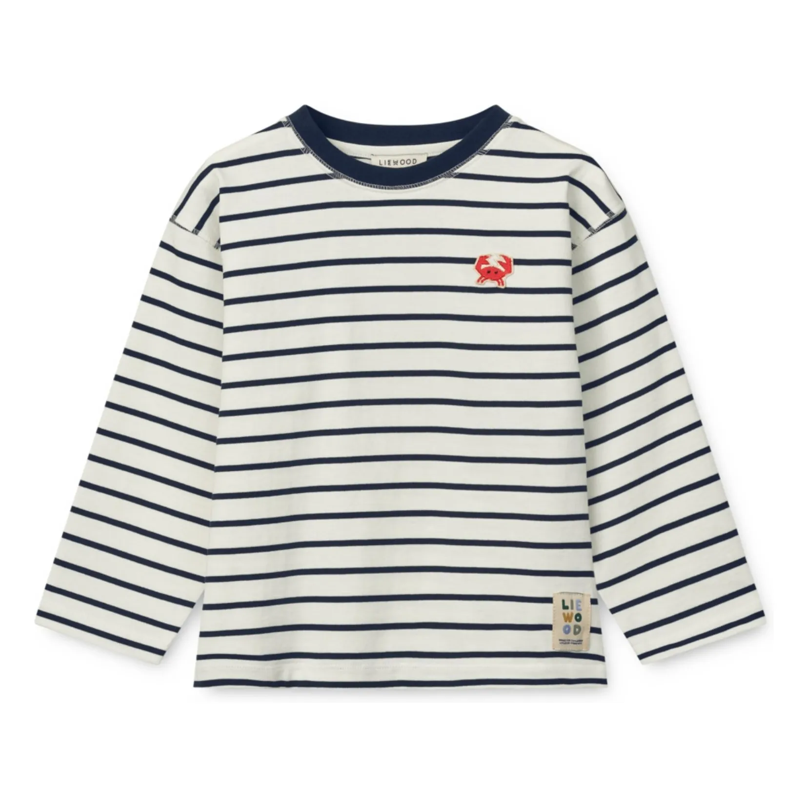 T-Shirt Tyler Coton Bio | Bleu marine- Image produit n°0