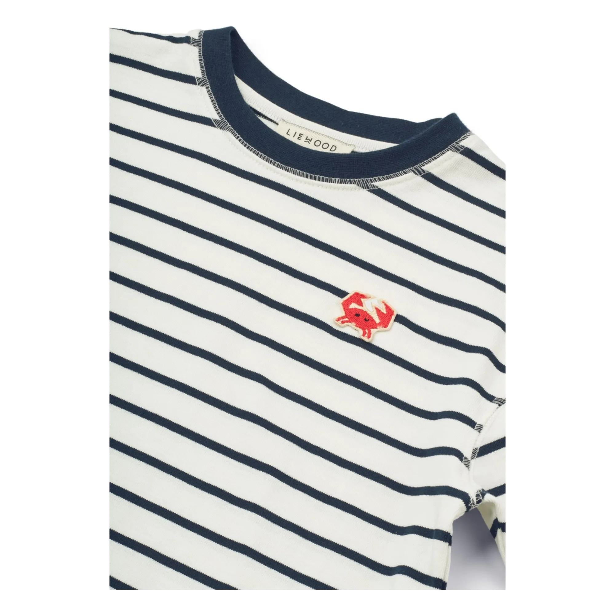 T-Shirt Tyler Coton Bio | Bleu marine- Image produit n°3