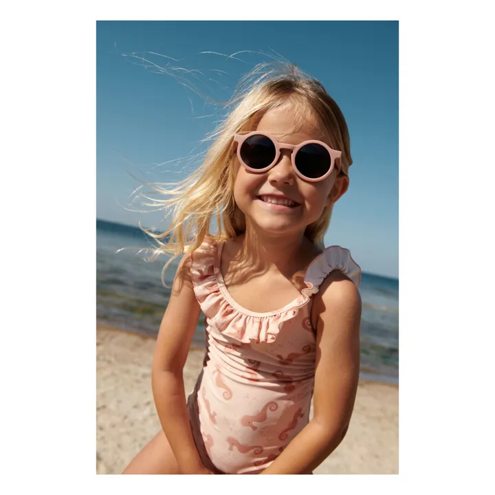 Lunettes de Soleil Darla Fibres Recyclées | Rose pêche- Image produit n°1