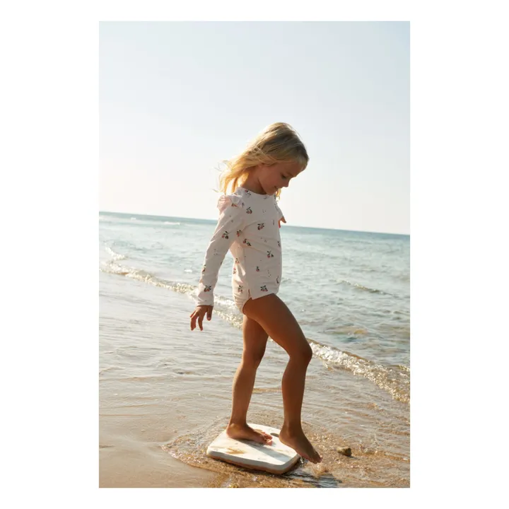 T-Shirt Anti-UV Tenley Pêche Fibres Recyclées | Rose poudré- Image produit n°1