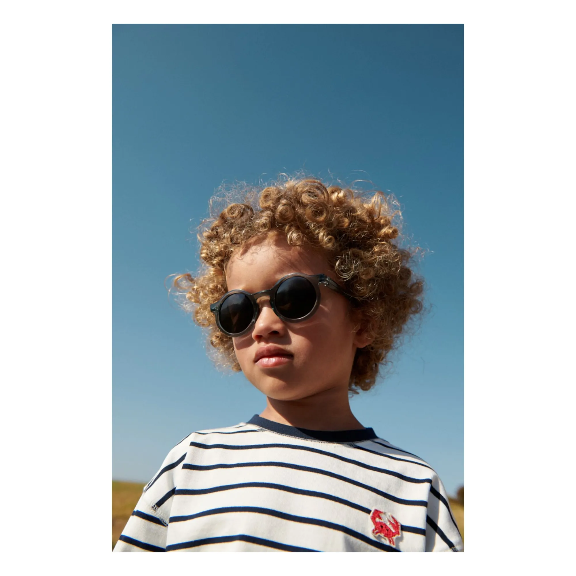 T-Shirt Tyler Coton Bio | Bleu marine- Image produit n°5