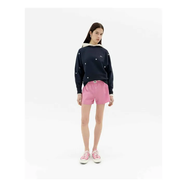 Sweat SolSol Bonnie Coton Bio | Bleu foncé- Image produit n°2