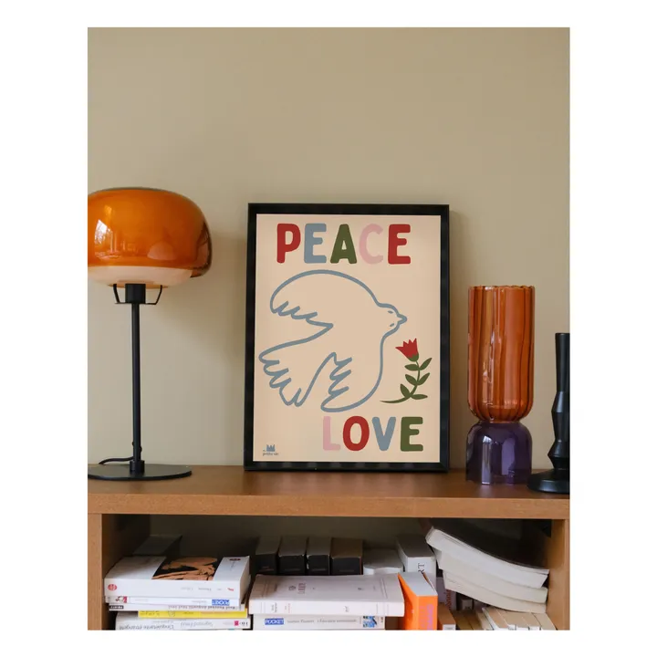 Affiche Peace and Love- Image produit n°1