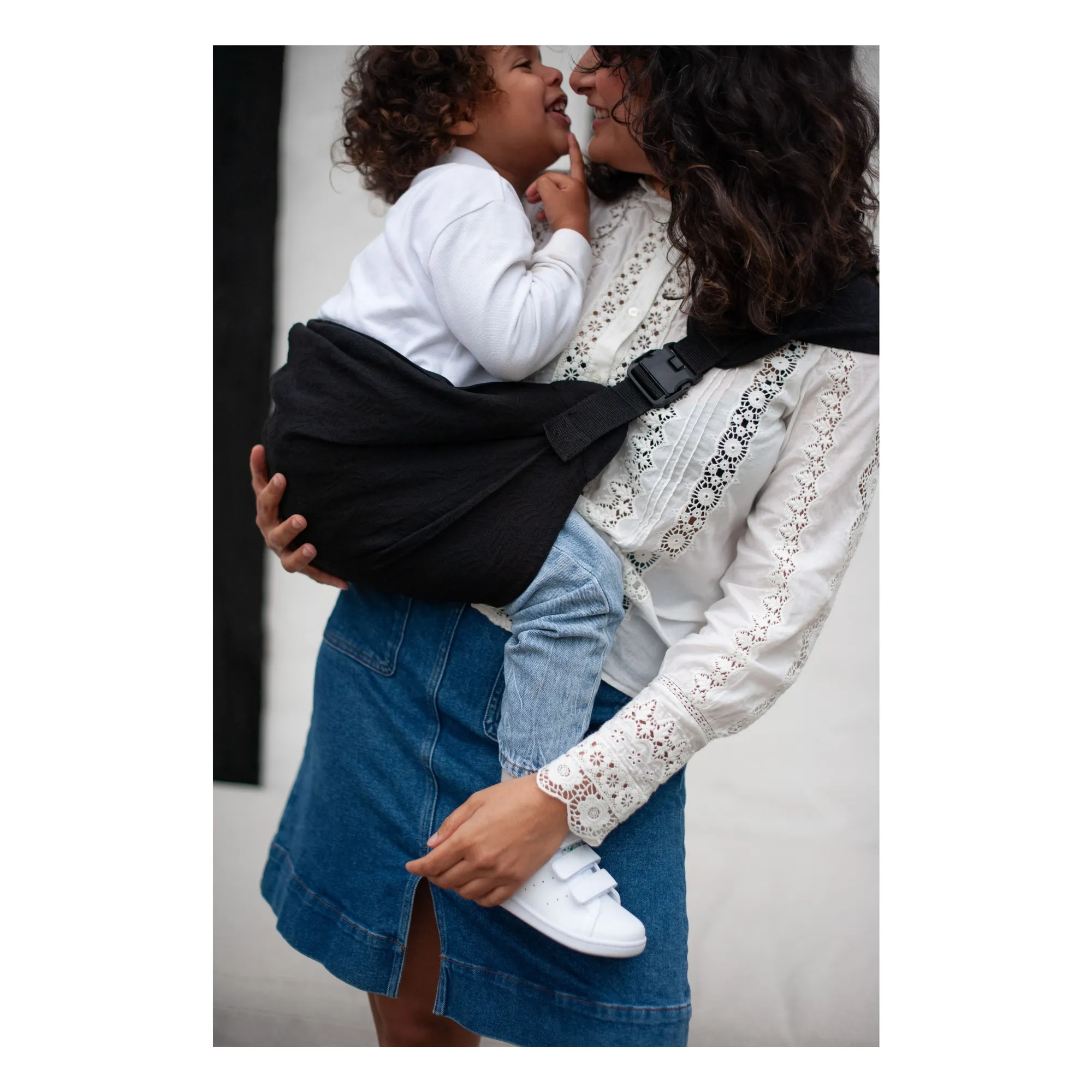 Porte-bébé Carry & Walk | Noir- Image produit n°2