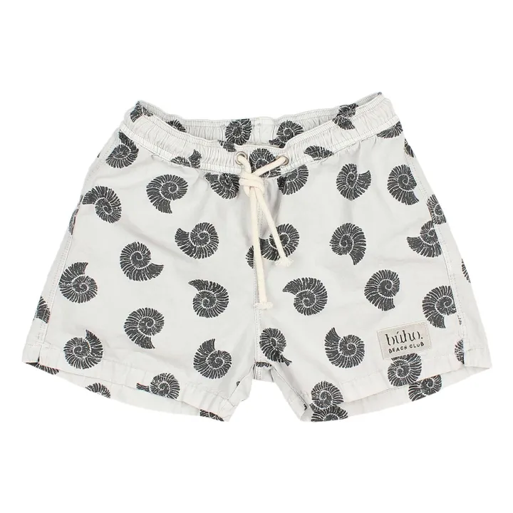 Short de Bain Sea Coton Bio | Gris clair- Image produit n°0