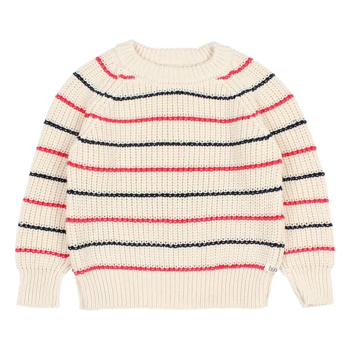 Pullover Marine Bio-Baumwolle | Seidenfarben- Produktbild Nr. 0