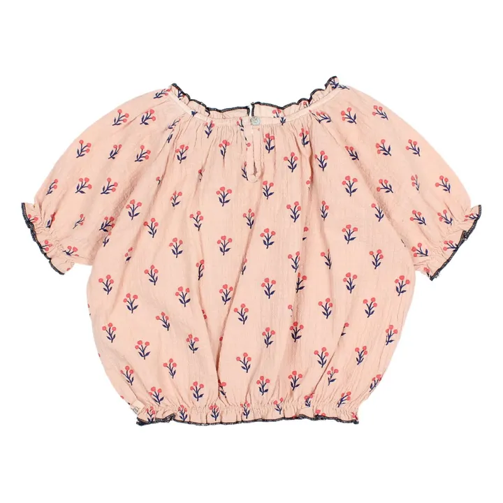 Bluse Capri Coton Bio | Blassrosa- Produktbild Nr. 1