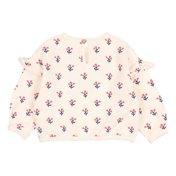 Sweat Capri Bébé Coton Bio | Ivoire- Image produit n°2