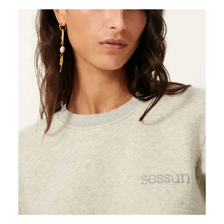 Chill Sweat Algodón orgánico | Gris Jaspeado- Imagen del producto n°5