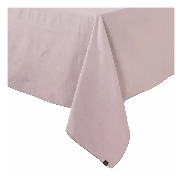Mesh tablecloth Zilia | Powder pink- Product image n°0