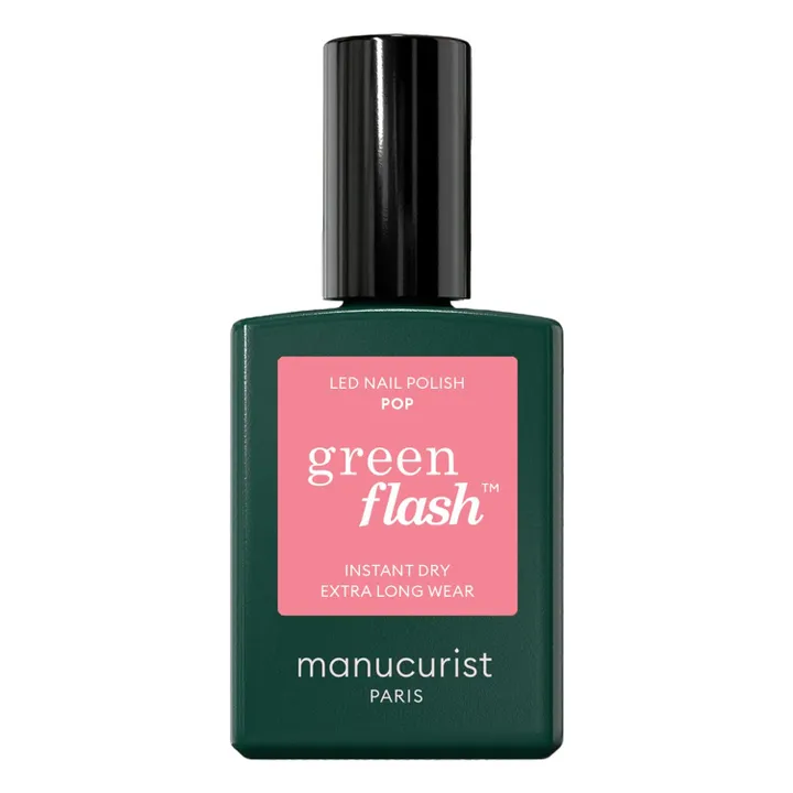 Smalto semipermanente Green Flash - 15ml | Pop- Immagine del prodotto n°0