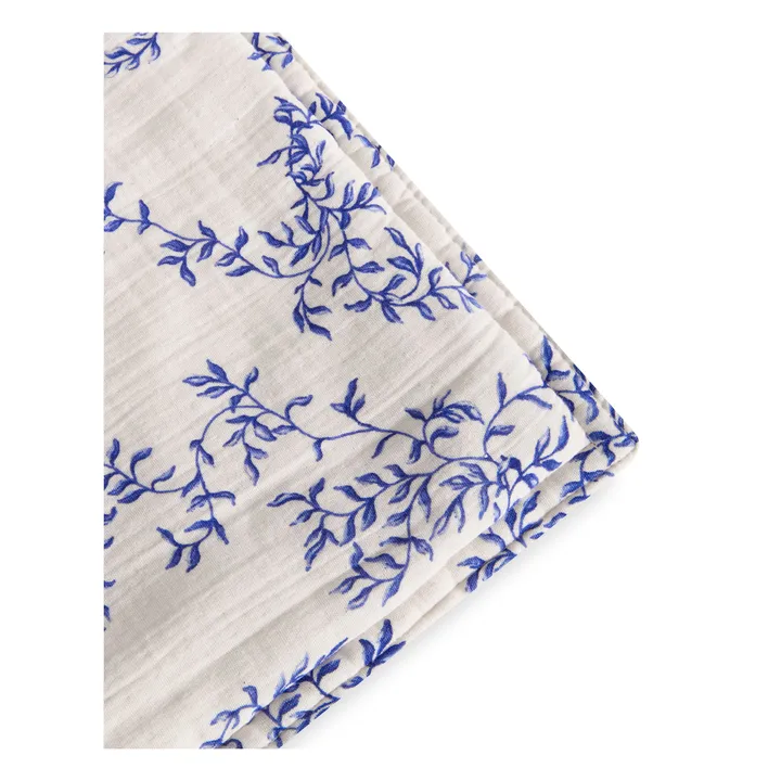 Jardim blanket | Cobalt- Product image n°1