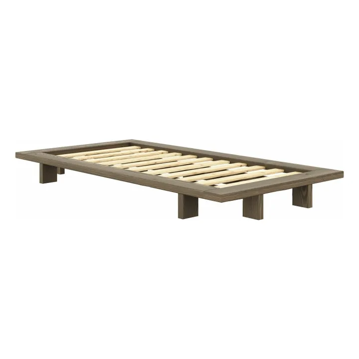Lit en bois Japan | Brun- Image produit n°0