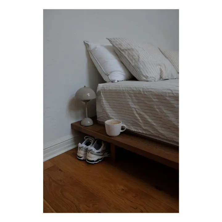 Lit en bois Japan | Brun- Image produit n°1