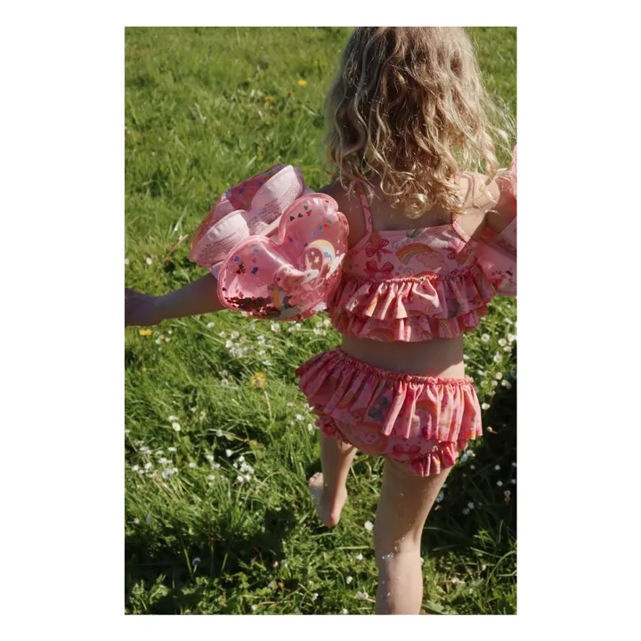 Manuca Costume da bagno 2 pezzi Fibre riciclate | Rosa- Immagine del prodotto n°6