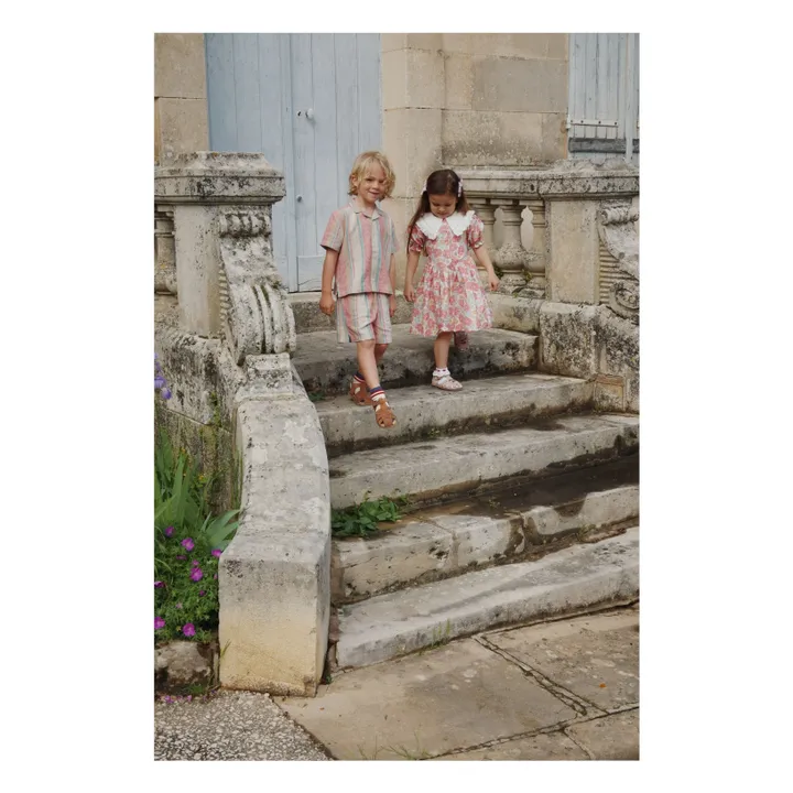 Chemise Venice Lin | Rouge- Image produit n°7