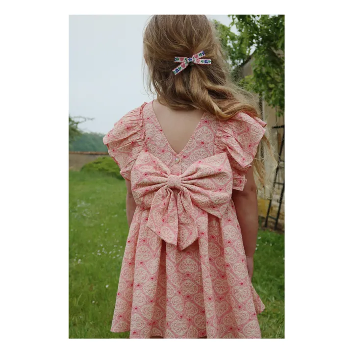 Ava organic cotton dress | Pink- Product image n°0