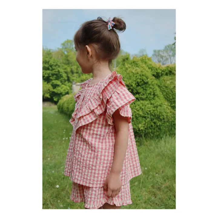 Kim Shorts Organic Cotton | Pink- Product image n°1