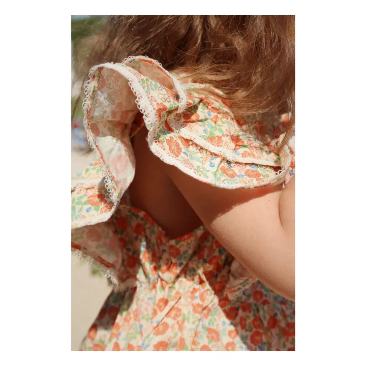 Blouse Verbena Coton Bio | Orange- Image produit n°6