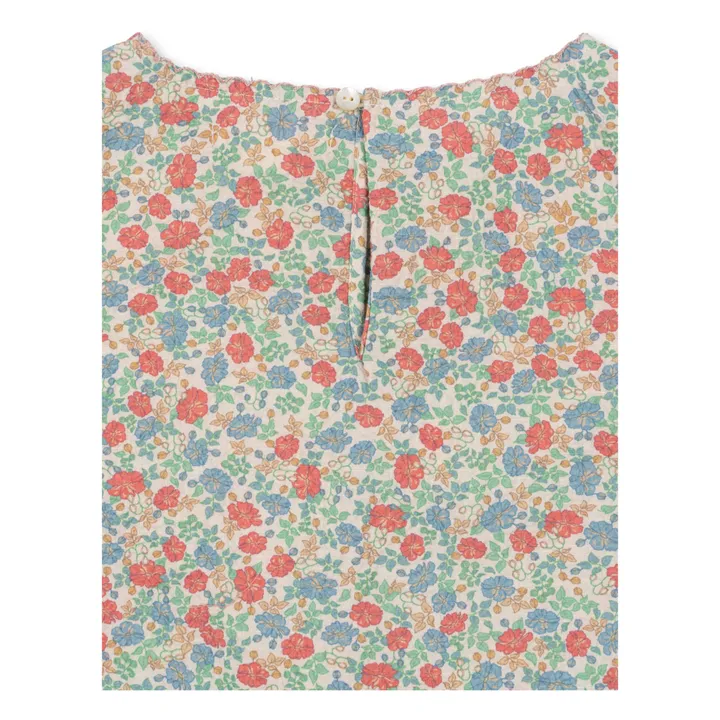 Elin organic cotton dress | Blue- Product image n°4