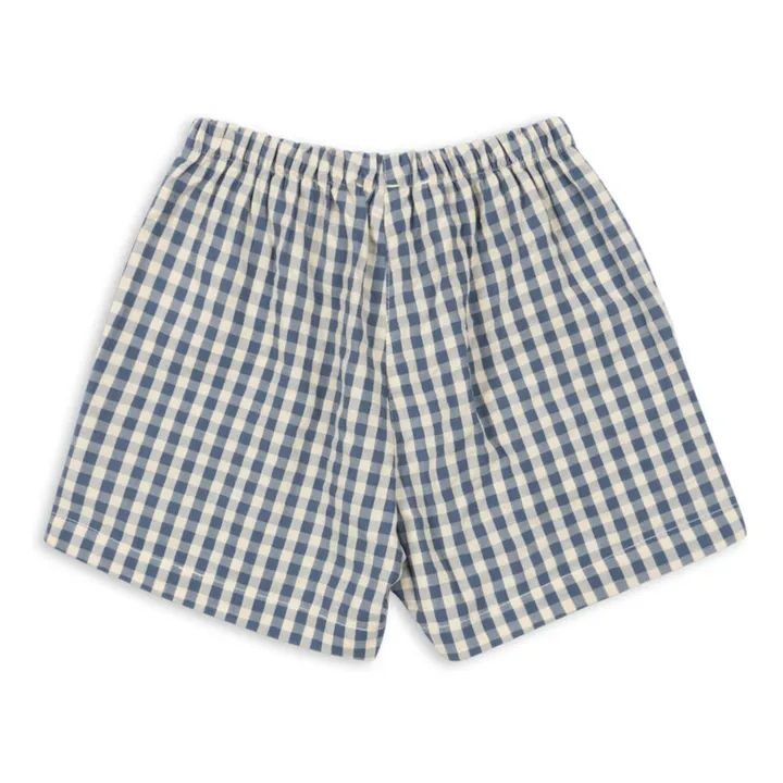 Pantaloncini in cotone organico Kim | Blu- Immagine del prodotto n°2